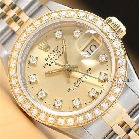 ladies stainless steel rolex diamond dial|2021 rolex datejust 41 mm.